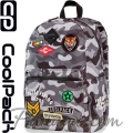Cool Pack Cross Ученическа раница Camo Green Badges A26111